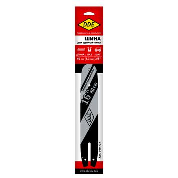 Шина DDE 16" сварная 0,325"-1.3-66 (для цепи 20BP/LP,95VPX) (DDE 4116,4618) (160MLBK041)