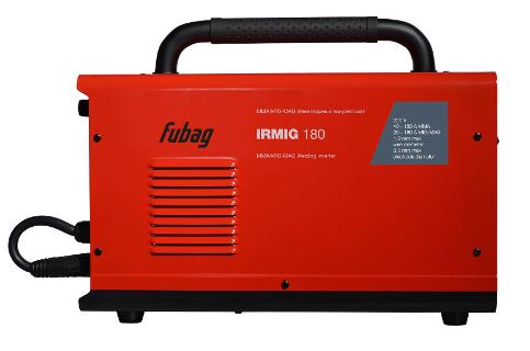 Сварочный полуавтомат FUBAG IRMIG 180+горелка FB250 3м (30-180А, ПВ60, MIG/MAG/MMA)