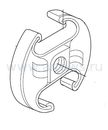 Сцепление UNITED PARTS для мотобура 65 куб.см. (1Е48F) 90-0119
