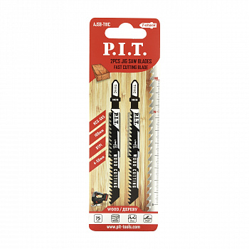 Набор пилок д\лобзика P.I.T. T111C (быстрый рез) 75мм(AJSB-T111C)