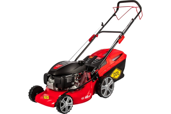 Газонокос.бенз.кол.DDE LM 46-60 DH (Honda 5,5 л.с., ширина 46 см, выс 25-75 мм, сбор-к 60 л, самоход