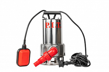 Насос дренажный P.I.T. PSW900-W2 (900Вт, гряз. вода, напор 9м, нерж. корпус, производ 150л/мин)