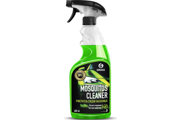 GraSS Средство для удаления следов насекомых «Mosquitos Cleaner» флакон 600 мл    110372