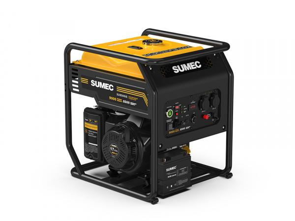 Электростанция бенз.инверт. SUMEC SU9500iE (8,5/9,0кВт, 220В, двиг.SPE460E, 4-такт, 460см3, бак 24л,