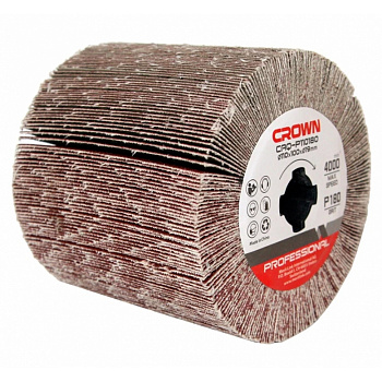 Щетка абразивная CROWN CAQ-P110180 (Φ110x100)