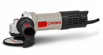 Шлифмашина угл CROWN CT13567-125R (Construction, 1010Вт, М14, 125мм, 12000об/мин, защита от повторного пуска, коробка)