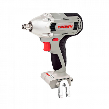Гайковерт акк бесщет. уд. CROWN CT22015HX (Construction, B3+, 20В, бесщет.двиг., 320Нм, 0-2100об/мин, 3200уд/мин, патрон 1/2", БЕЗ АКК и ЗУ, КОРОБКА)