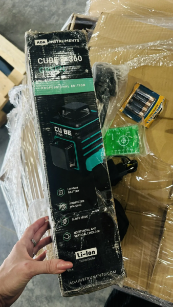 Уровень лазерный ADA Cube 2-360 Green Professional Edition A00534 (УЦЕНЕННЫЙ ТОВАР)