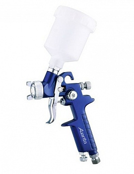 Краскопульт пневматический АВРОРА Auarita H-2000P, 1.0mm, HVLP 310-370л/мин, 2бар, пятно 240-270мм, 0.6л  39880