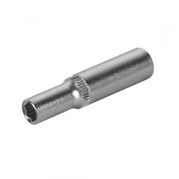 Головка торцевая глубокая КОБАЛЬТ 1/4", 6 мм, Cr-V (1шт.) подвес 643-903