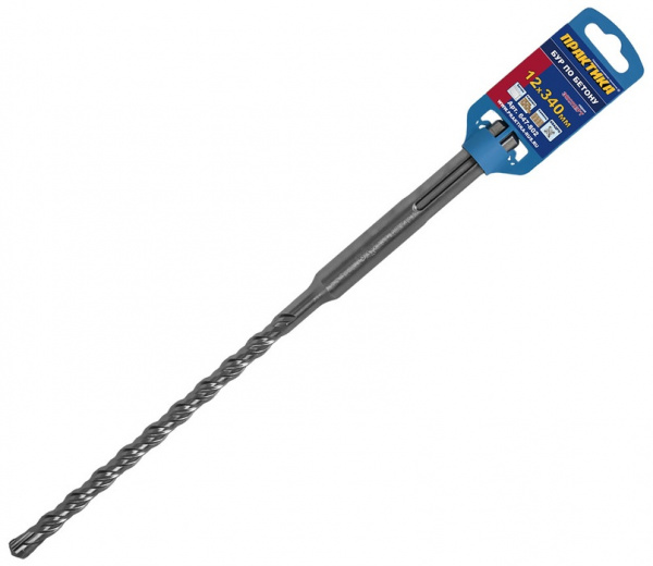 Бур Практика SDS-MAX 12*340мм Квадро 647-802