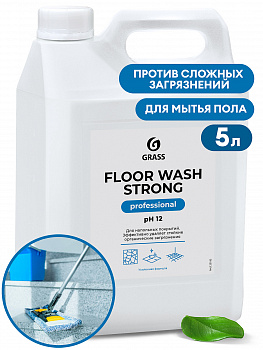 Средство для мытья полов GraSS "Floor Wash Strong" канистра 5,6кг  125193