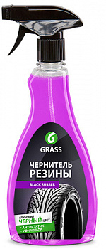 Полироль чернитель шин GraSS "BLACK RUBBER" Antistatic Тиггер ПЭТ 0,5 кг  121105 снят с производства