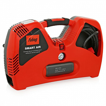 Компрессор   2 Fubag Smart Air (180л/мин, 2л, 8бар, 1,1 кВт, 220 В)  8215240KOA650 снят