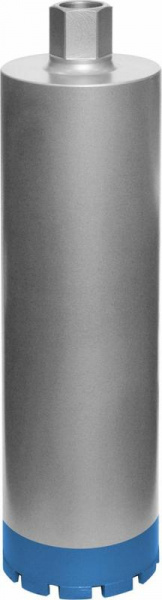 Коронка алмазная ПРАКТИКА "Профи" D=122 х 450мм (10), посадка 1 1/4" Бетон , Кирпич (1шт.) 917-262