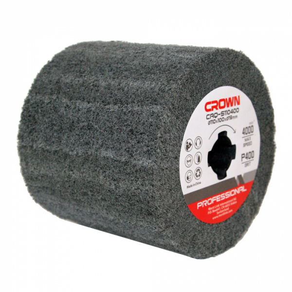 Щетка абразивная CROWN CAQ-S11060 (Φ110x100)