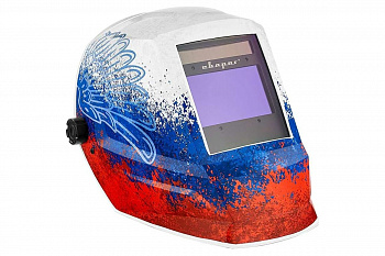 Маска сварщика Хамелеон СВАРОГ TECH C50i (патриот) 133×114 мм 4 датчика 98253