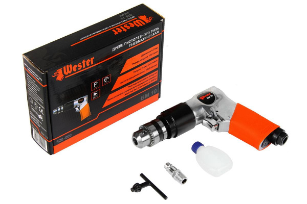Дрель WESTER BM-10 пистолетного типа
