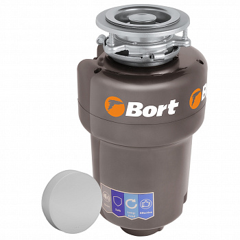 Измельчитель пищевых отходов Bort TITAN MAX Power (FullControl) (780Вт, камера 1400мл, 5,2кг/мин, 4100об/мин, 3 ступ.изм., беспров.подкл.) 93410266
