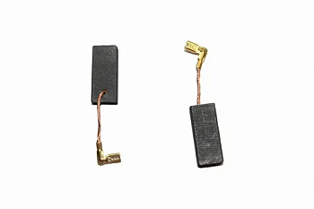 Щетка графитовая 619 MaxPiler CBLCM 6x11x25 (поводок, клемма-мама, выход с боку, отстрел 1 (Makita СВ 302)) 