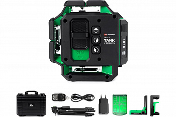 Уровень лазерный ADA LaserTANK 4-360 GREEN Ultimate Edition А00632