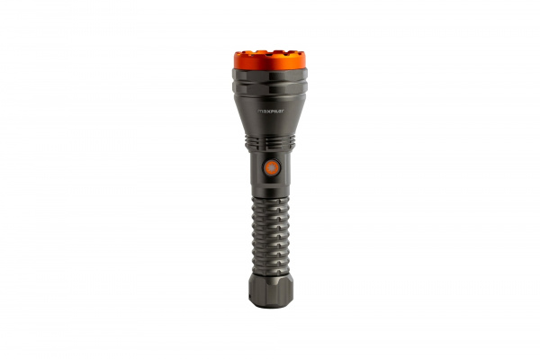 Фонарь ручной аккум. MAXPILER MPF-05 (500-125 лм, LED, 3 реж, 3,5-14ч, 3.7В/4000мАч, инд. заряда)