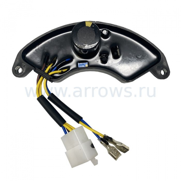 Блок AVR UNITED PARTS 5 кВт, 1Ф, полукруглый, провода 4+2