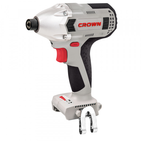 Гайковерт акк CROWN CT22021HX (20В, 320Нм, 1/4, коробка, без акк и зу, бесщеточный двигатель)