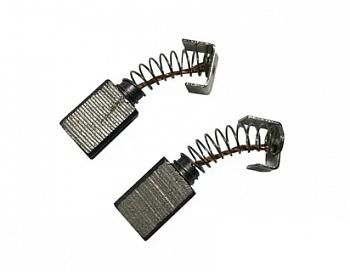 Щетка графитовая 575 MaxPiler CBSE 5x8x11 (проточка 2, пружина,квадрат пятак-уши (МП-65Э))