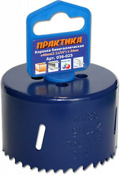 Коронка Практика биметаллич. 68мм 036-025