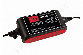Зарядное устройство Fubag MICRO 40/12 (12В, ток зарядки 2А, для аккум 6-40Ач) 68824
