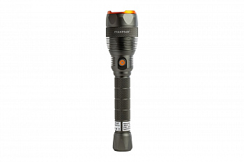 Фонарь ручной аккум. MAXPILER MPF-02 (12000-300 Лм, LED COB, 4 реж, 2-12ч, 7.4В/5000мАч, фокус.света)