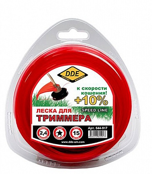 Корд трим.  2,4* 15м звезда в блистере DDE "Speed line"  644-917