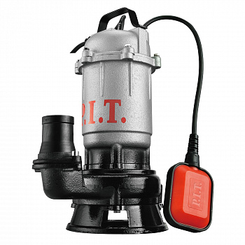 Насос фекальный P.I.T. PSW900-W3 (900Вт, напор 18м, произв-ть 200л/мин, чугун, поплав. выкл.)