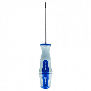 Отвёртка КОБАЛЬТ Ultra Grip SL 2,5 х 75 мм CR-V, 2компонентная рукоятка (1шт.) подвес 646-430