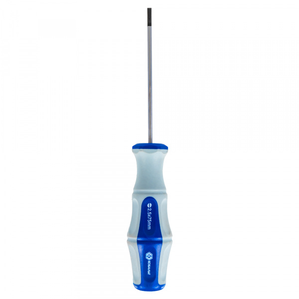 Отвёртка КОБАЛЬТ Ultra Grip SL 2,5 х 75 мм CR-V, 2компонентная рукоятка (1шт.) подвес 646-430