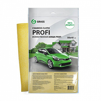 Салфетка GraSS из искусственной замши PROFI saif 50*45  IT-0327 