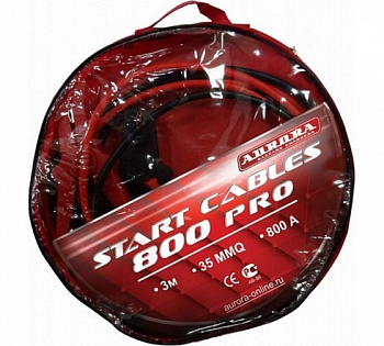 Пусковой кабель АВРОРА START CABLES 800 PRO 14713