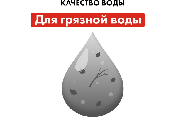 Насос дренажный ERGUS Drenaggio 400F