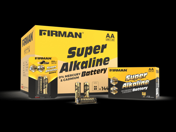 Батарейка FIRMAN AA/LR6 (2 х блистер, в упак.12шт. блистеров)