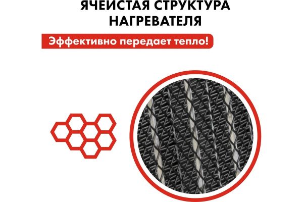 Нагреватель воздуха электр.керамич. QUATTRO ELEMENTI   QE-5000C (5кВт, 320 м.куб/ч, 220 В) 649-240