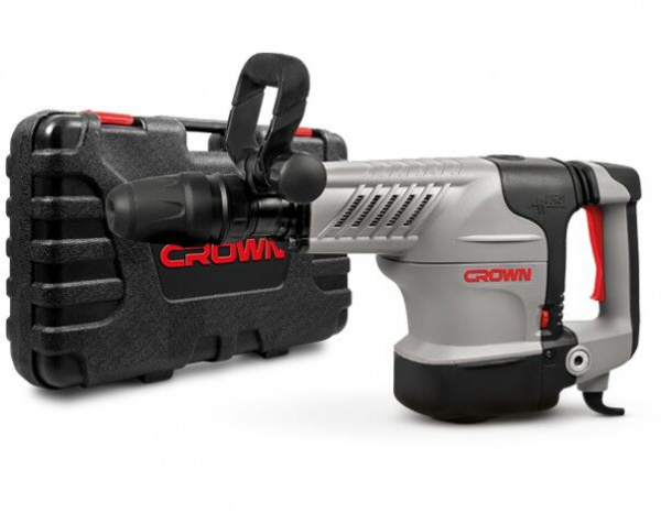 Молоток отб CROWN CT18123V BMC (1500Вт, 8-25Дж, 900-1900 уд/мин, SDS-MAX, кейс)
