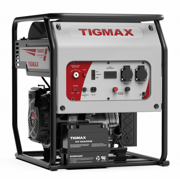 Электростанция бенз.инверт.TIGMAX  TU9800iE