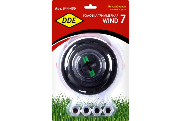 Головка триммерная полуавтоматическая DDE Wind 7   644-450