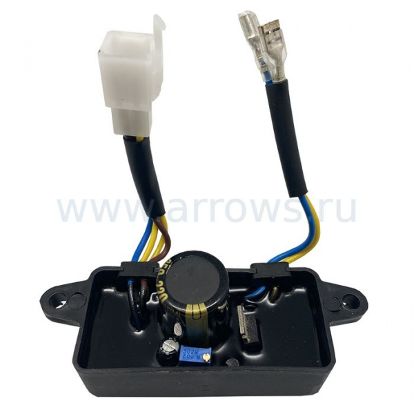 Блок AVR UNITED PARTS 2 кВт, 1Ф, прямоугольный, провода 4+2