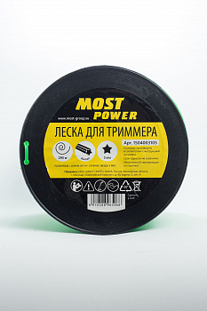 Корд трим.  3,5*295м бухта звезда MOST 5 LB  1504003105