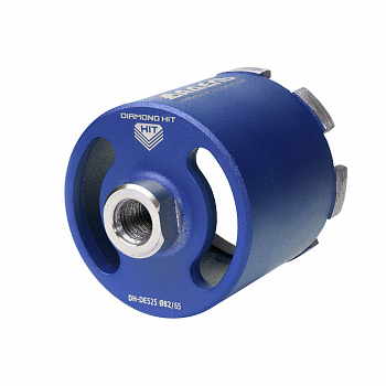 Коронка алмазная CROWN для подрозетников DH-DE525 Ø82/65 M16 R 7LSP