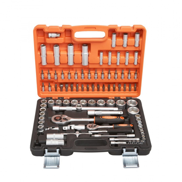 Набор инструментов MaxPiler (94 предмета, 1/2" и 1/4", CrV)