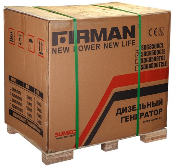 Электростанция дизельная FIRMAN SDG8500CLE (6/6,6кВт) эл.старт