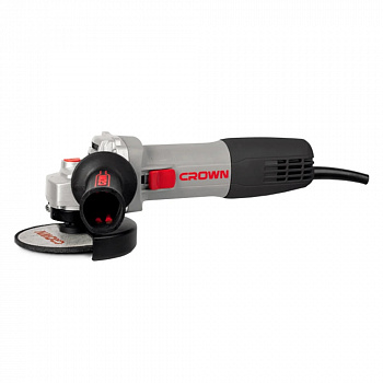 Шлифмашина угл CROWN CT13571-125R (900Вт, 12000 об/мин, М14, 125мм, restart protection, картон)
